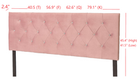 Home Design Concetta Upholstered Headboard