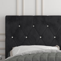 Home Design Samantha Bed Frame, Black