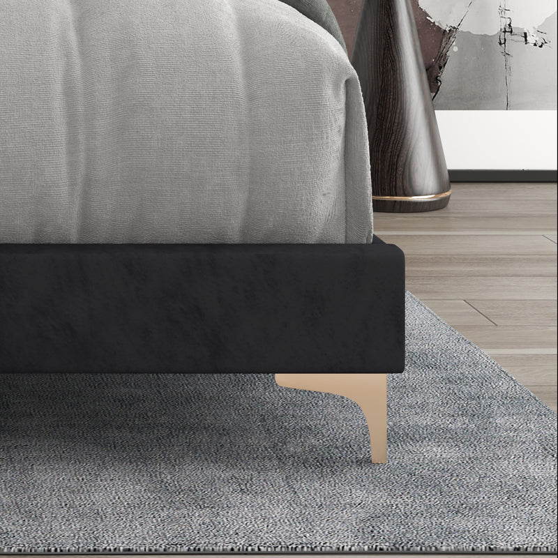 Home Design Samantha Bed Frame, Black
