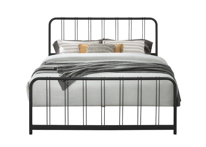 Home Design Debra Metal Platform Bed Frame – Sturdy Frame for Adult Bedroom