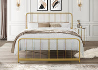 Home Design Debra Metal Platform Bed Frame – Sturdy Frame for Adult Bedroom