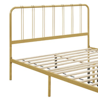 Home Design Debra Metal Platform Bed Frame – Sturdy Frame for Adult Bedroom
