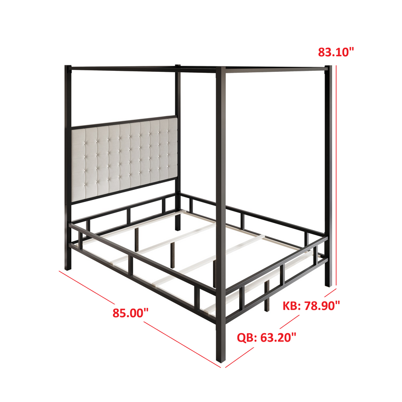 Home Design Ledbury Panel Bed Frame