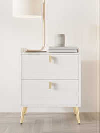 Home Design Muilee Nightstands (Set of 2), White