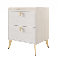 Home Design Muilee Nightstands (Set of 2), White