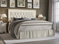 Home Design Gianna Tufted Upholstered Platform Bed Frame