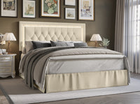 Home Design Gianna Tufted Upholstered Platform Bed Frame