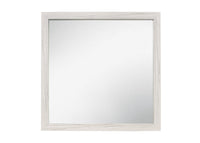 Home Design Lattice Dresser Mirror, Greyish Beige