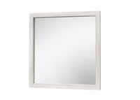 Home Design Lattice Dresser Mirror, Greyish Beige
