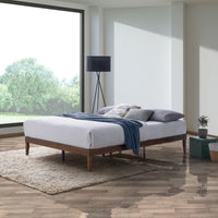 Home Design Zion Solid Wood Platform Bed Frame