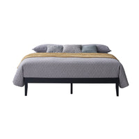 Home Design Zion Solid Wood Platform Bed Frame