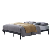 Home Design Zion Solid Wood Platform Bed Frame