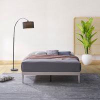 Home Design Zion Solid Wood Platform Bed Frame