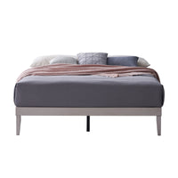 Home Design Zion Solid Wood Platform Bed Frame