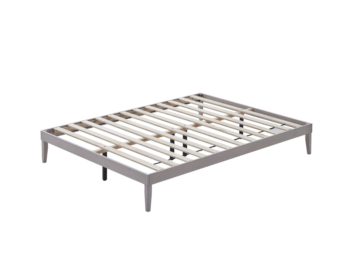 Home Design Zion Solid Wood Platform Bed Frame