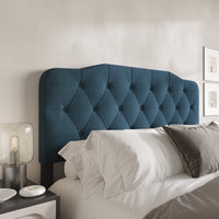 Home Design Albany Tufted Upholstered Headboard