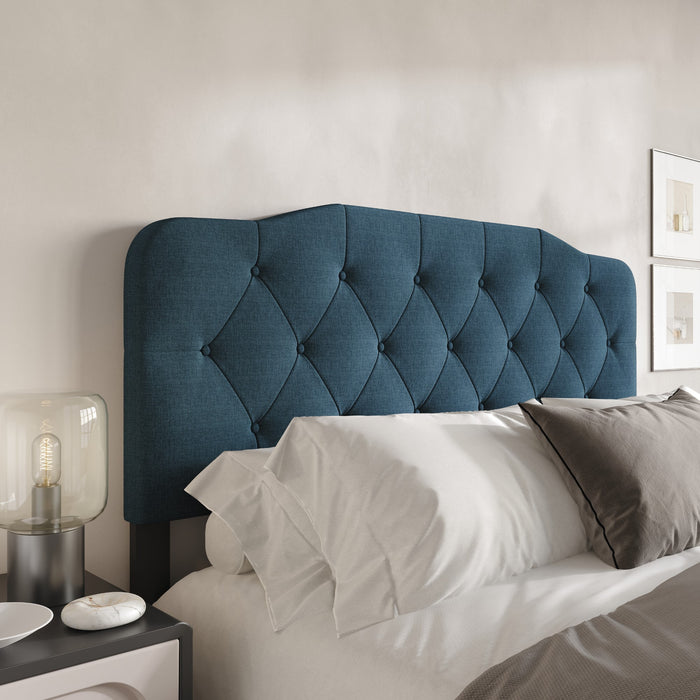 Home Design Albany Tufted Upholstered Headboard