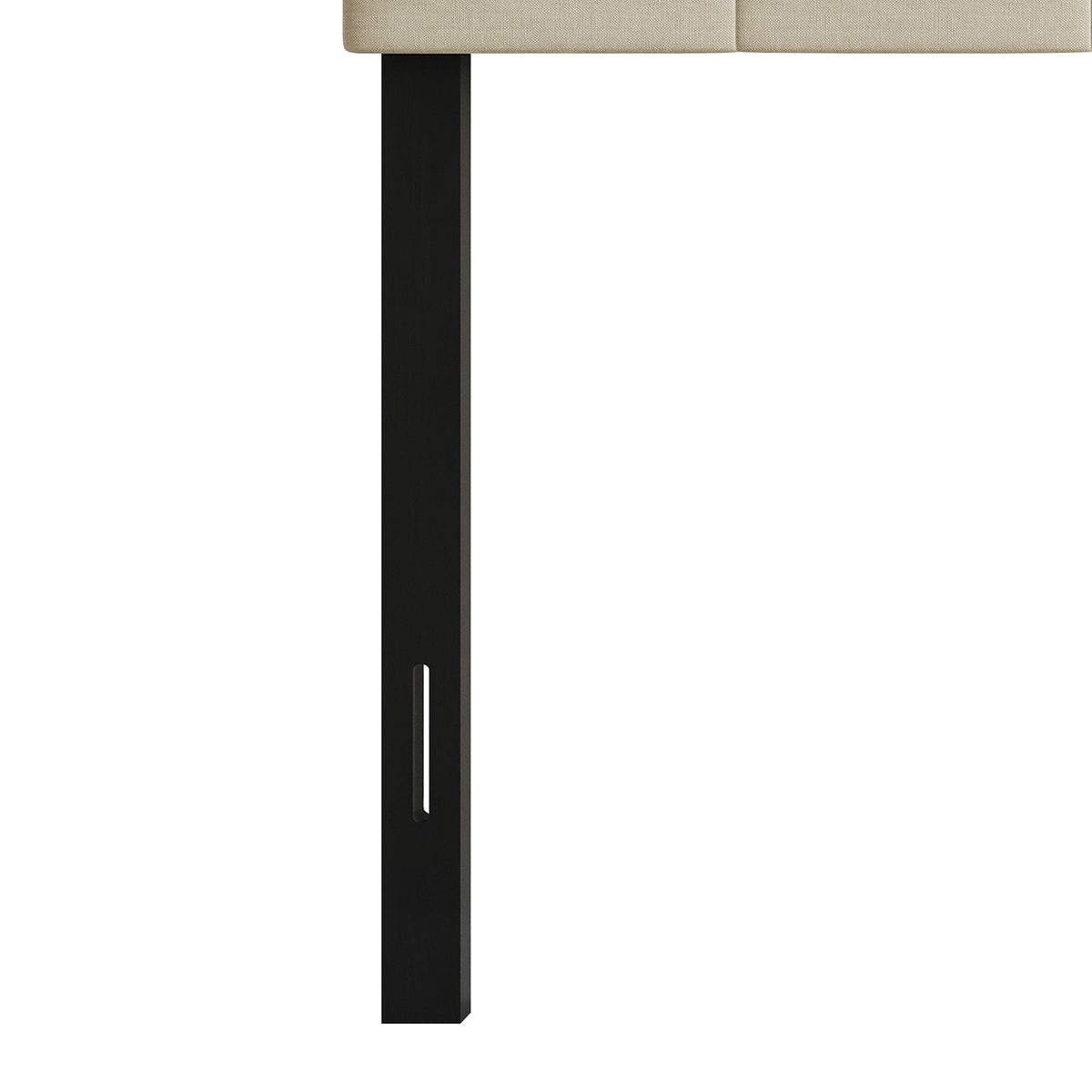 Home Design Albany Tufted Upholstered Headboard with Adjustable Height and Foam Padding, Beige, Easy Assembly