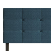 Dillon Tufted Upholstered Headboard with Foam Padding and Adjustable Height