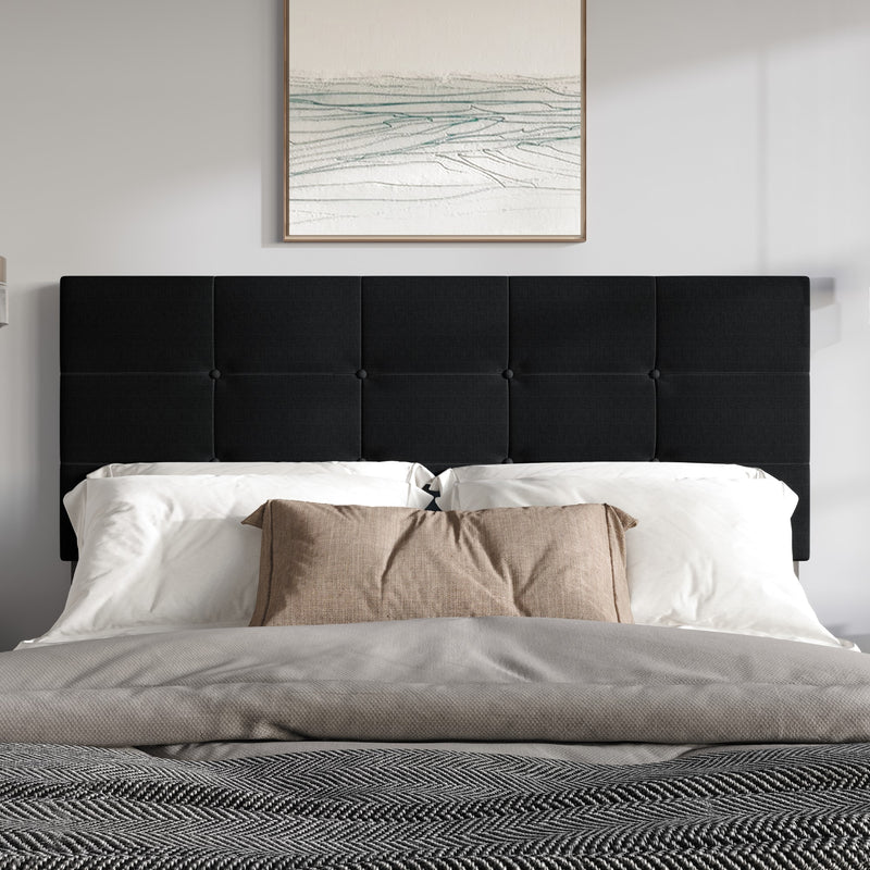 Home Design Dillon Tufted Upholstered Headboard