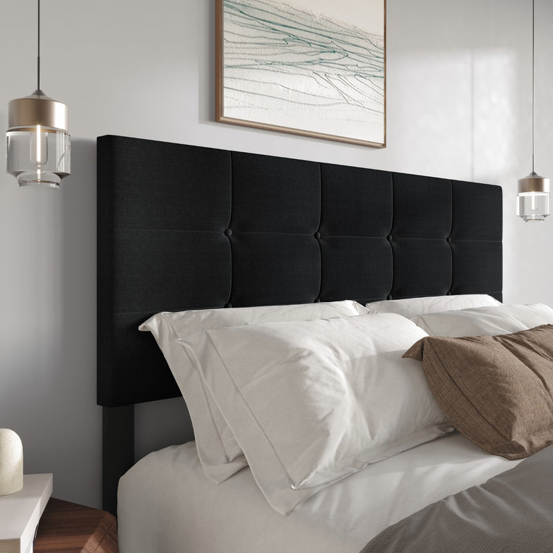 Home Design Dillon Tufted Upholstered Headboard