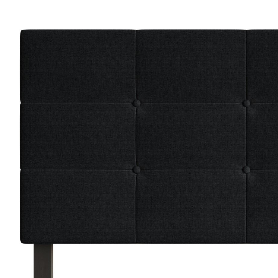 Dillon Tufted Upholstered Headboard with Foam Padding and Adjustable Height
