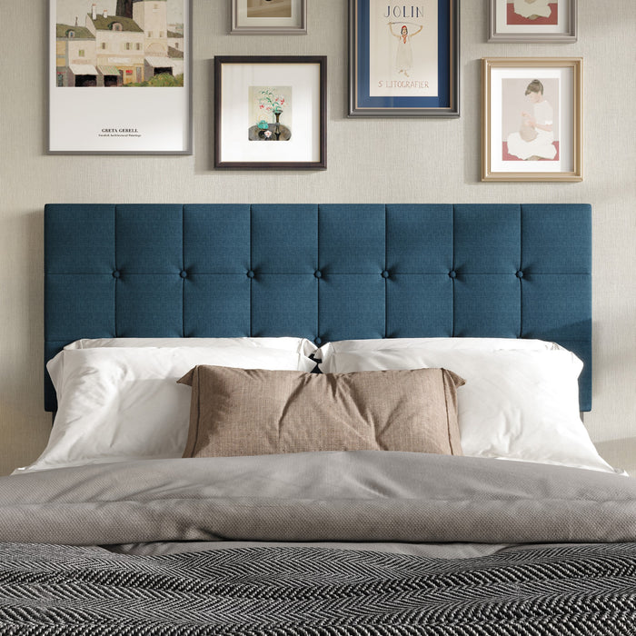 Home Design Ecorse Tufted Upholstered Headboard