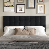 Home Design Ecorse Tufted Upholstered Headboard