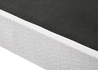 Home Design Canton Standard Profile Metal Box Spring, Mattress Metal Foundation, Fabric Cover Included, Easy Assembly