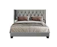 Home Design Danbury Tufted Upholstered Panel Bed Frame For Adult, Box Spring Required (Sold Separately)