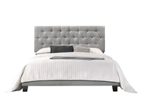 Home Design Dillon Tufted Upholstered Panel Bed Frame For Adult