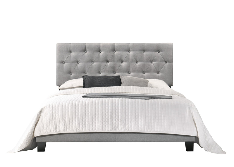 Home Design Dillon Tufted Upholstered Panel Bed Frame For Adult