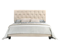 Home Design Dillon Tufted Upholstered Panel Bed Frame For Adult