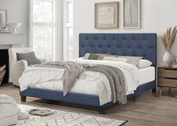 Home Design Dillon Tufted Upholstered Panel Bed Frame For Adult