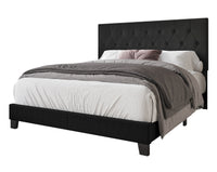 Home Design Dillon Tufted Upholstered Panel Bed Frame For Adult