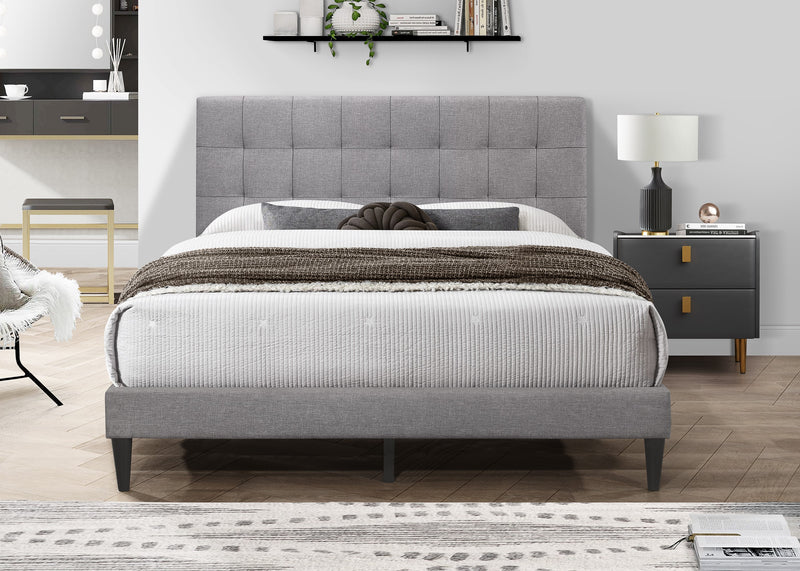 Evanston Upholstered Platform Bed