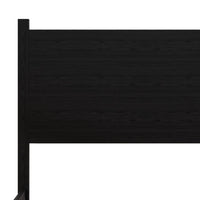 Home Design Branford Solid Wood Platform Bed Frame with Panel Headboard and Full Slat Support