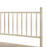 Home Design Downey Solid Wood Platform Bed With Spindle Headboard, No Box Spring Required