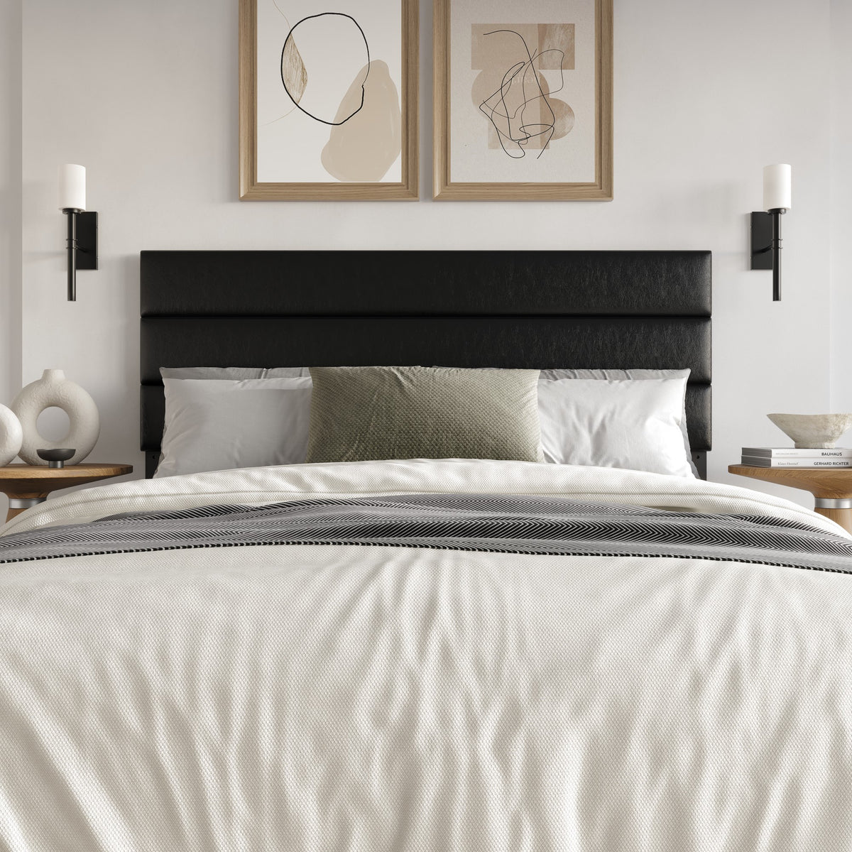 Home Design Scranton Upholstered Headboard