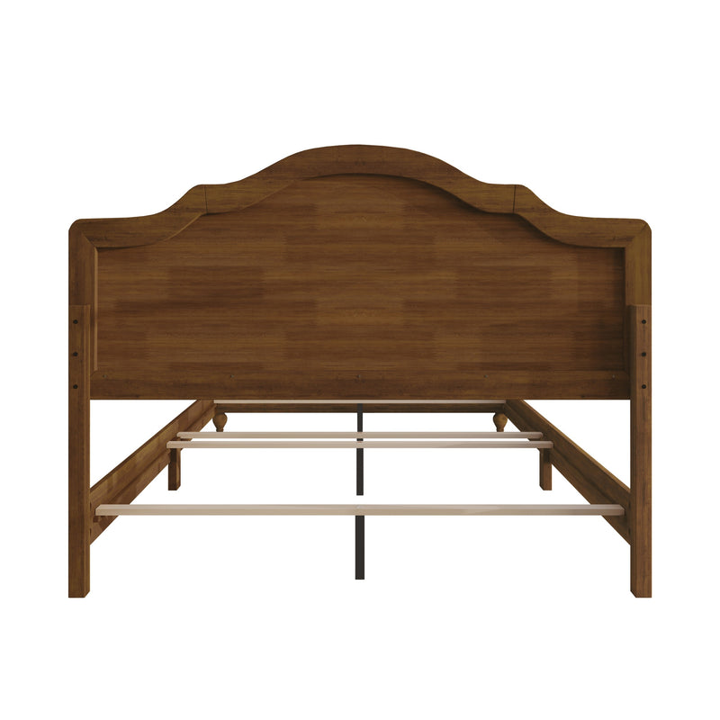 Home Design Hinton Platform Bed Frame, Brown