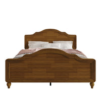 Home Design Hinton Platform Bed Frame, Brown