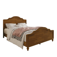 Home Design Hinton Platform Bed Frame, Brown