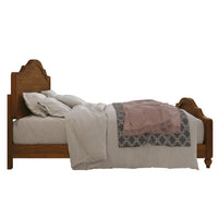 Home Design Hinton Platform Bed Frame, Brown