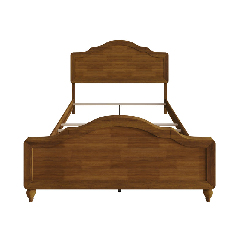 Home Design Hinton Platform Bed Frame, Brown