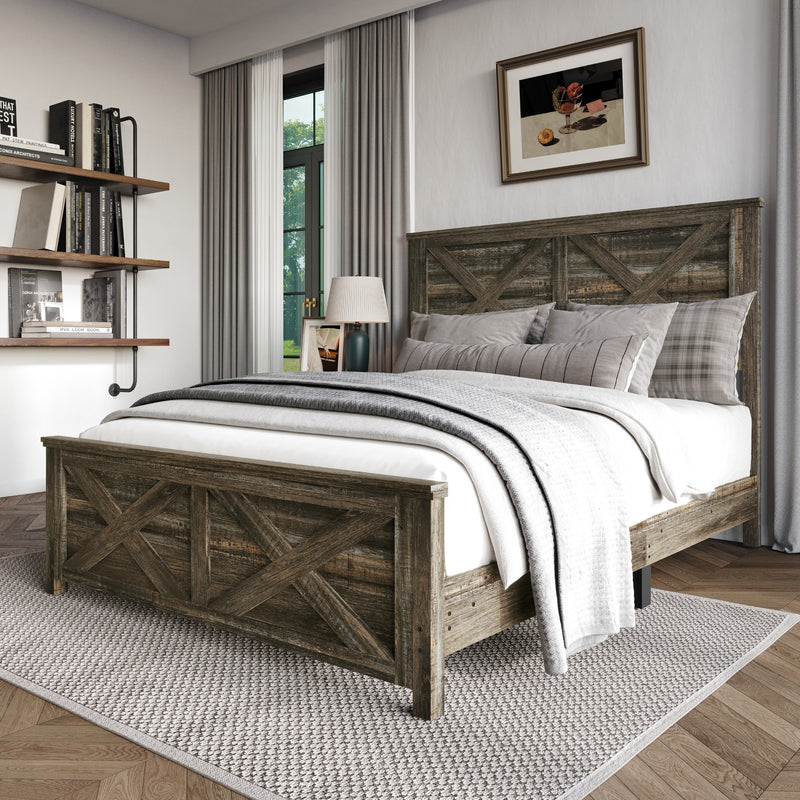 Home Design Niles Queen Bedroom Set, Brown