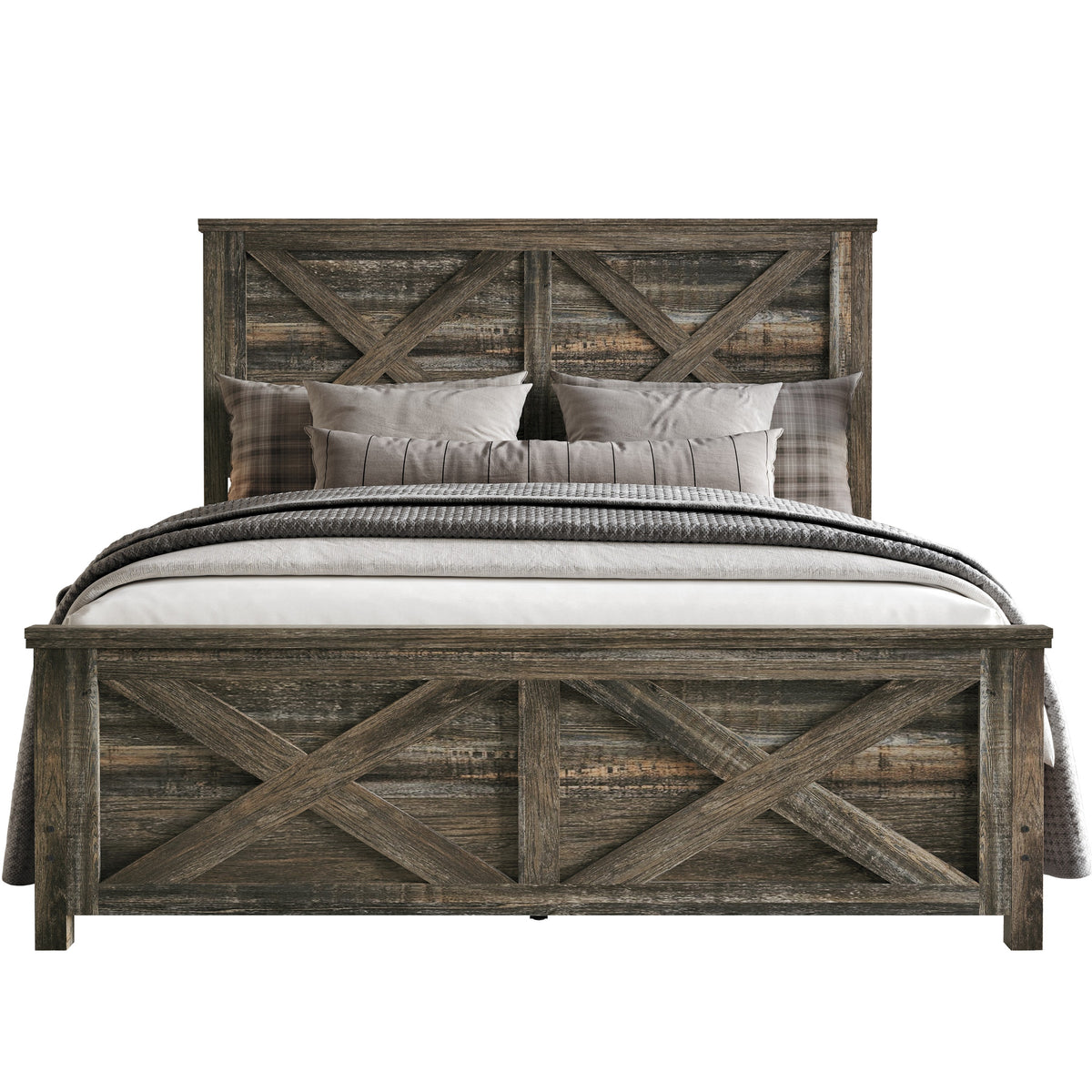 Home Design Niles Queen Bedroom Set, Brown