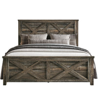 Home Design Niles Queen Bedroom Set, Brown