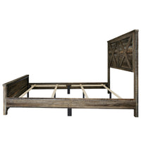 Home Design Niles Queen Bedroom Set, Brown
