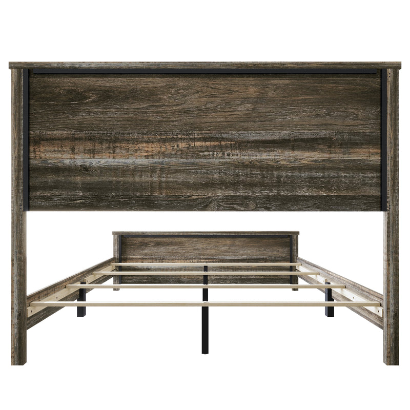 Home Design Niles Queen Bedroom Set, Brown