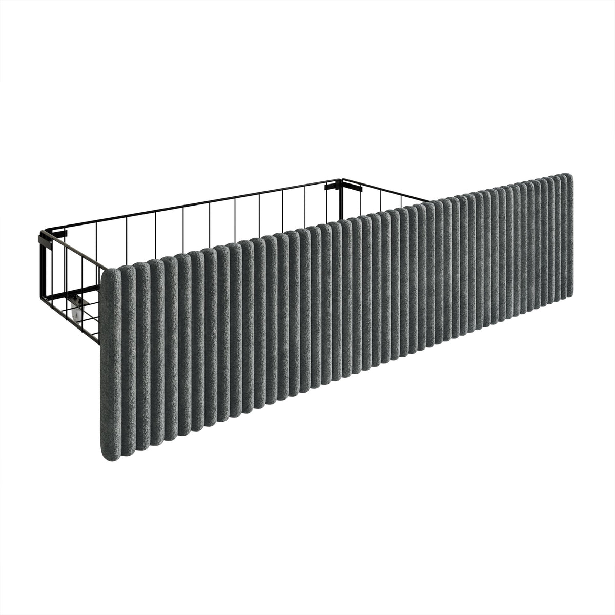 Home Design Rochester Upholstered Storage Platform Bed Frame